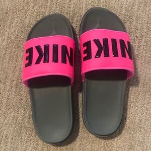 Never worn Nike Slides